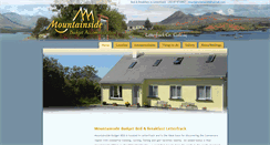 Desktop Screenshot of mountainsidebandb.com